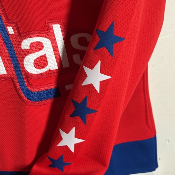 Washington Capitals Fanatics Womens Retro Breakaway Jersey Red Sz Small - Picture 5 of 9
